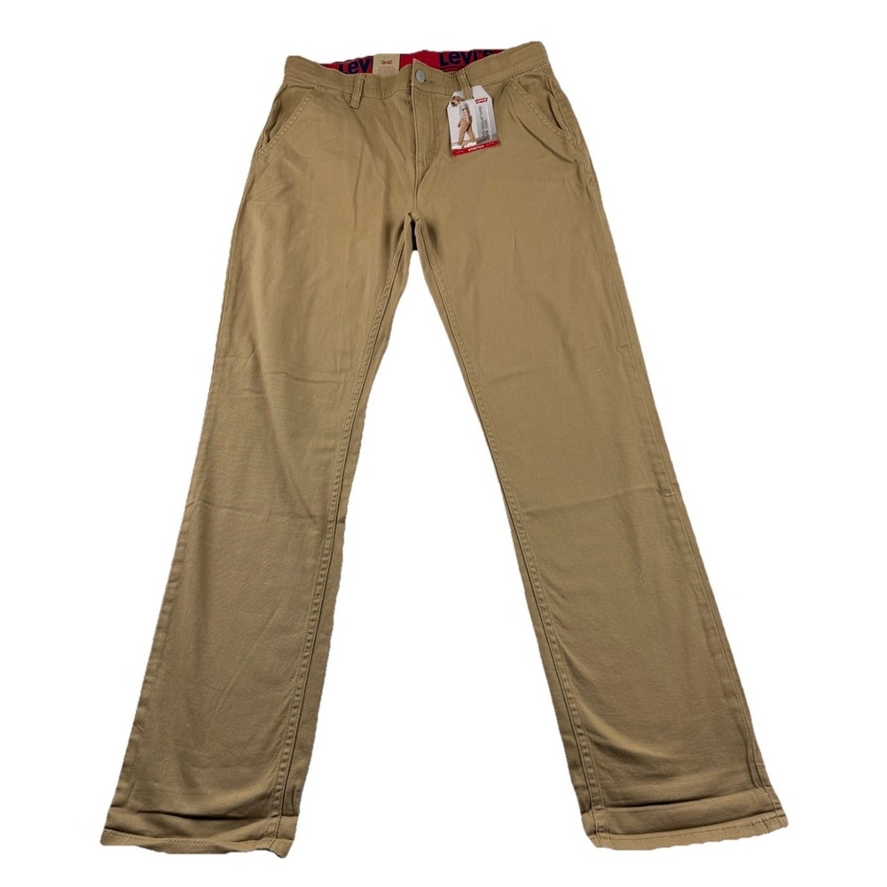 Levi's 502 Regular Tapered Chino Pants Size 18 reg (29x31) New